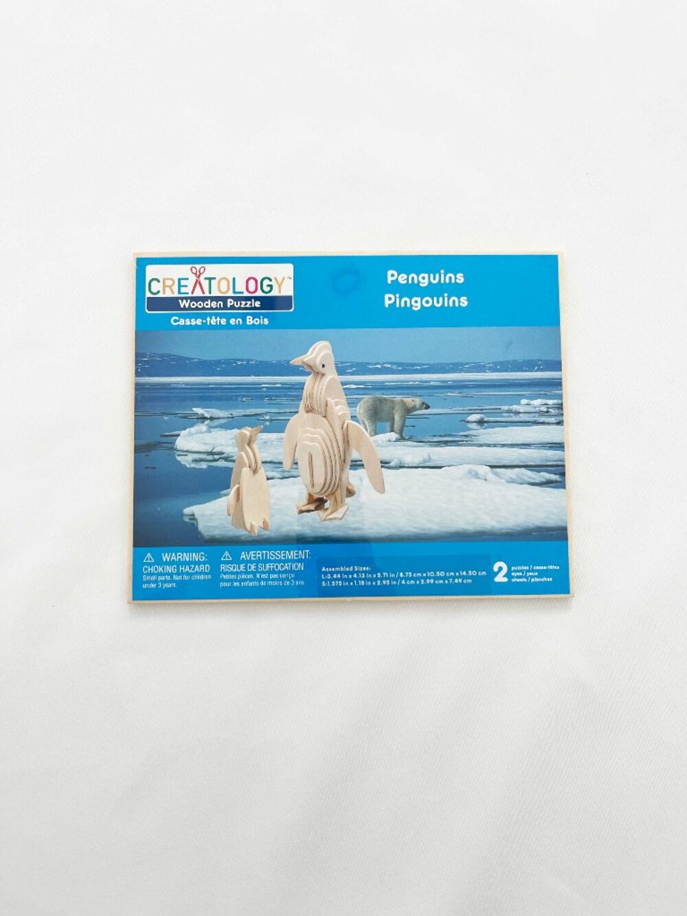 Creatology Penguin Wooden Puzzle